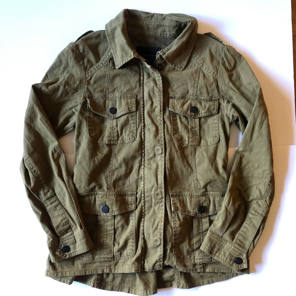 Sanctuary Army Green Utility Jacket Fall Coat